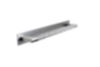 Didsbury, D handle, 160mm, with rectangular backplate, stainless steel