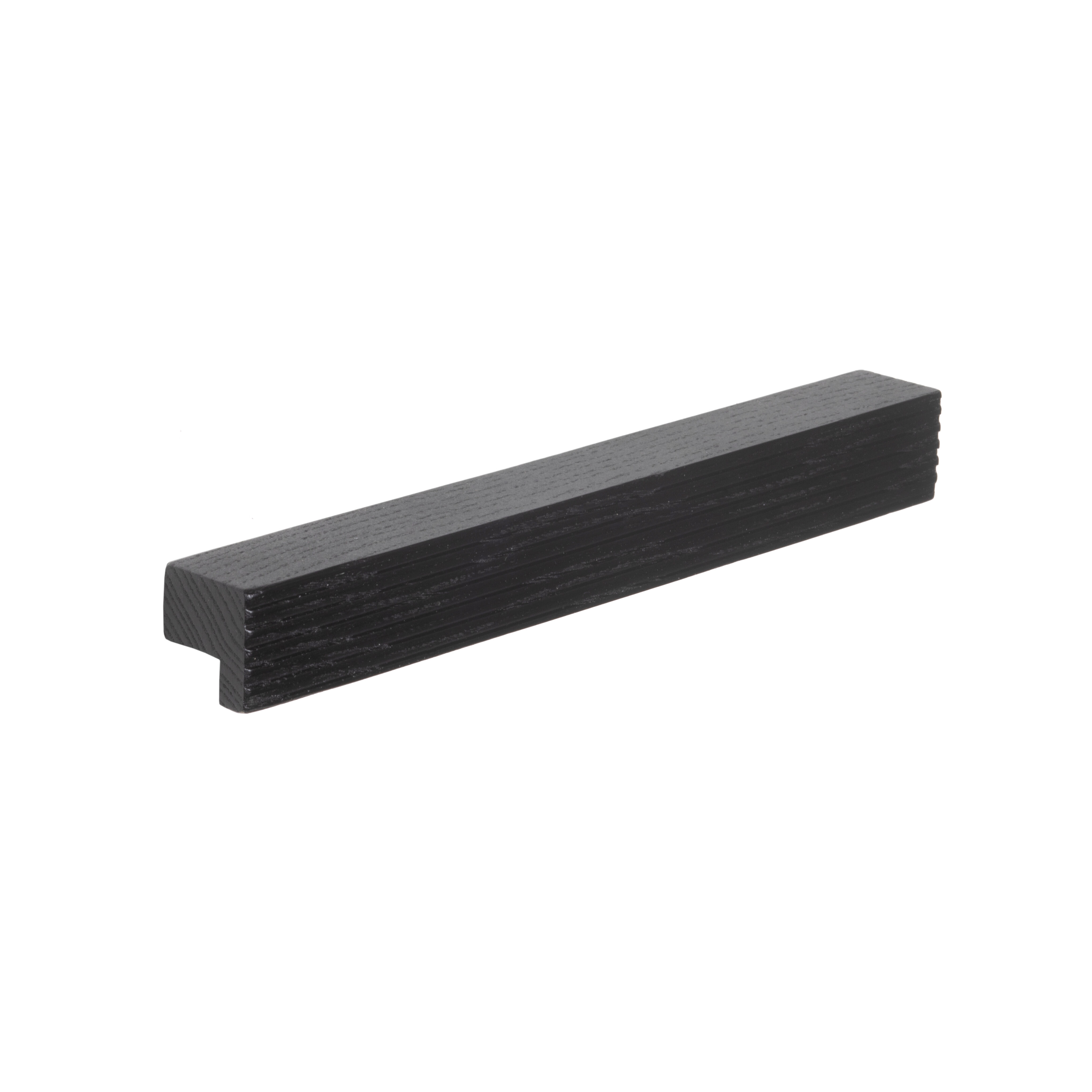 Fairfield, Fluted Trim Handle 160mm, black ash