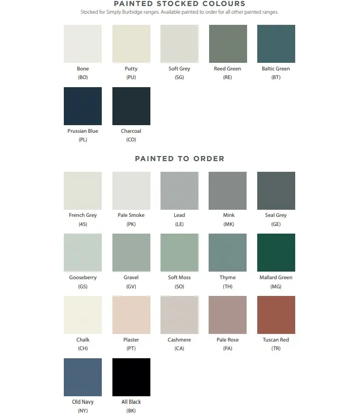 Paint to Order Colours Paint to Order Colours