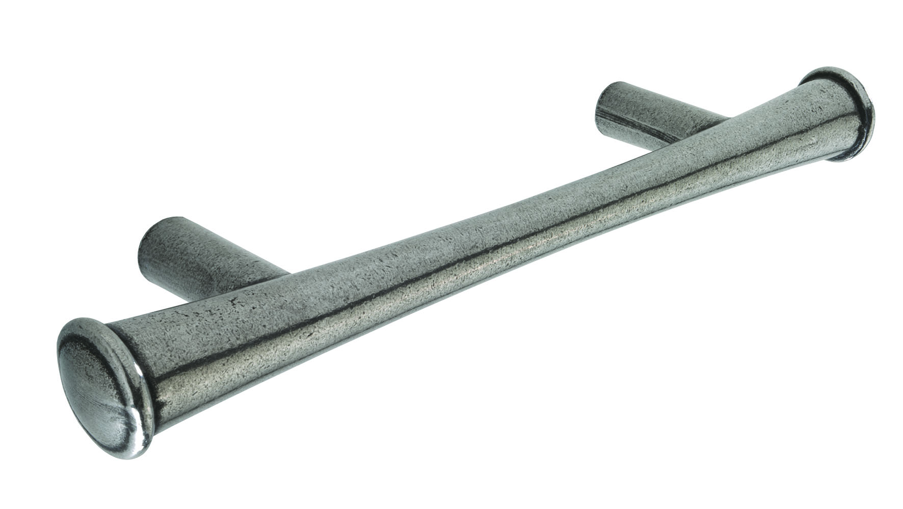 Bar handle, 96mm, pewter 