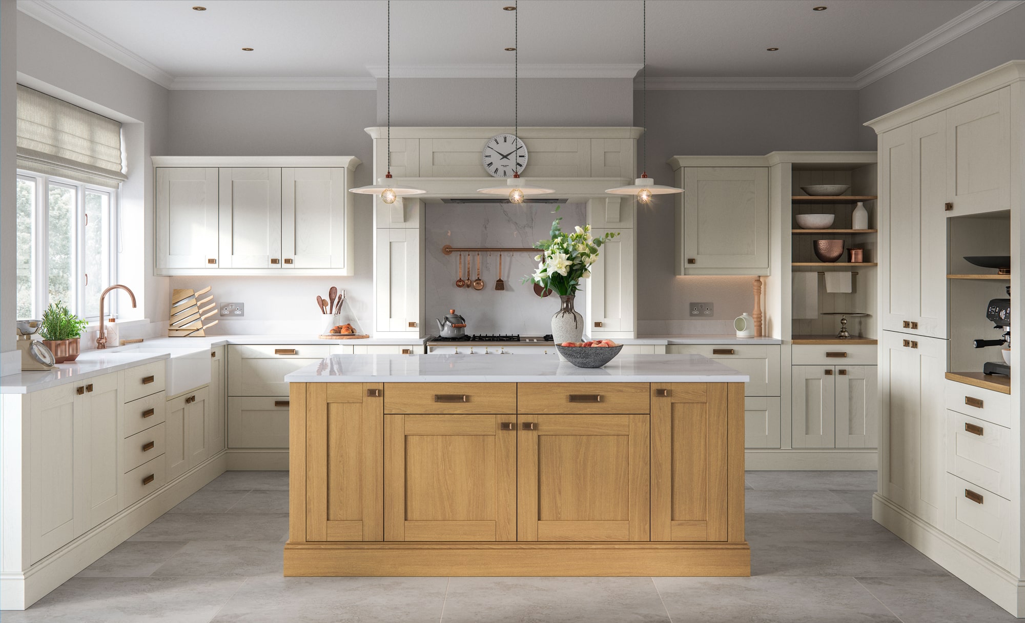 Madison Light Oak - Kitchens Stori